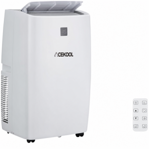 ACEKOOL Portable Air Conditioners, 14000 BTU Portable AC, Cools up to 750 Sq. Ft 3-in-1 Mobile AC for Room with Dehumidifier Fan Sleep Mode, 24H Timer, Remote Control, and Window Installation Kit Included