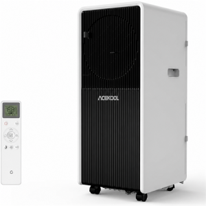 ACEKOOL 14000 BTU Portable Air Conditioners - Large 3 in-1 Standing AC Unit Cooling Up to 750 Sq.Ft - Quiet Air Condicionado with Remote Control, Cool, Fan, Dehumidifier, 24H Timer - Room Bedroom Indoor Floor